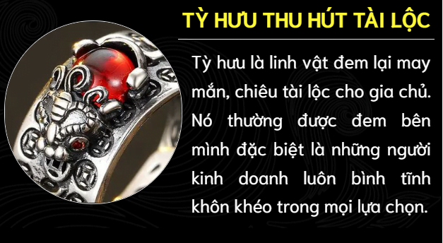 ngochome NHẪN TỲ HƯU THIÊN LỘC 8