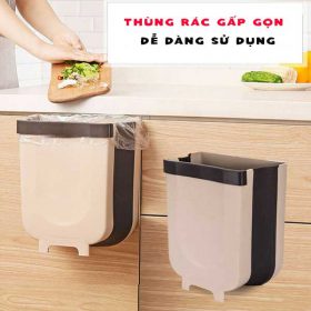 ngochome Thùng Rác Treo Tường Gấp Gọn 19