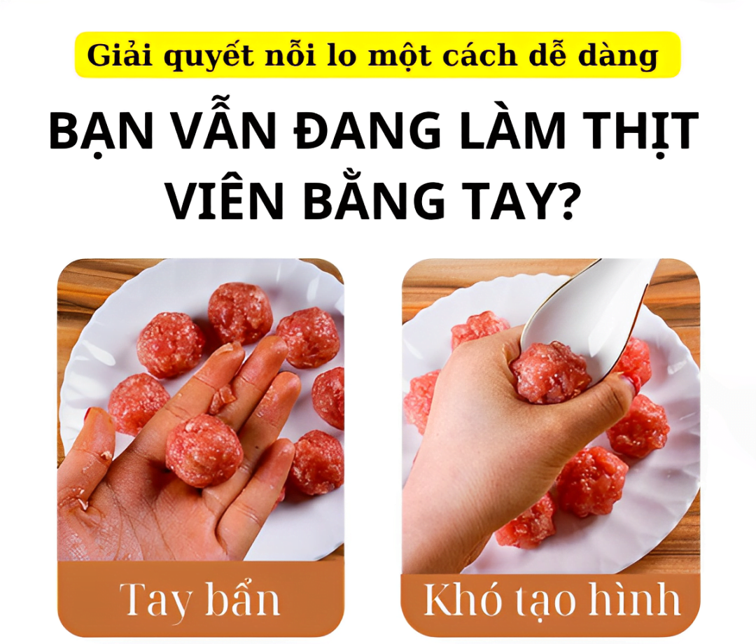 ngochome Thìa Nặn Thịt Viên 19