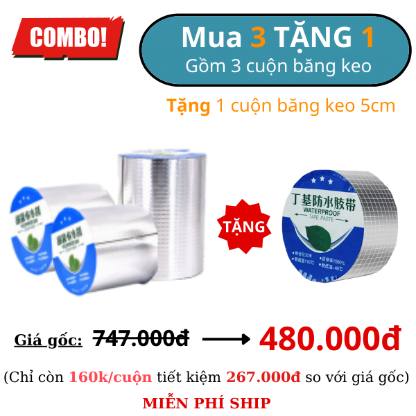 ngochome Băng Keo Siêu Dính Chống Thấm Mọi Bề Mặt 19