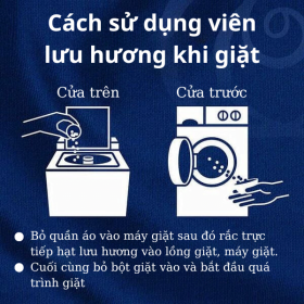 ngochome Viên Lưu Hương - Giặt Xả Quần Áo Hàn Quốc 16