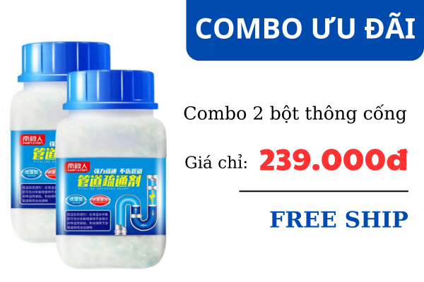 ngochome Bột Thông Cống Đa Năng Nhật Bản 16