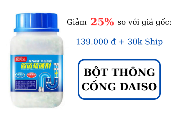 ngochome Bột Thông Cống Đa Năng Nhật Bản 16