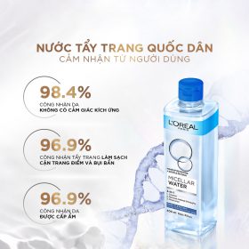 ngochome Nước tẩy trang và làm sạch sâu Paris Micellar Water 400ml 16