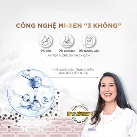 ngochome Nước tẩy trang và làm sạch sâu Paris Micellar Water 400ml 16